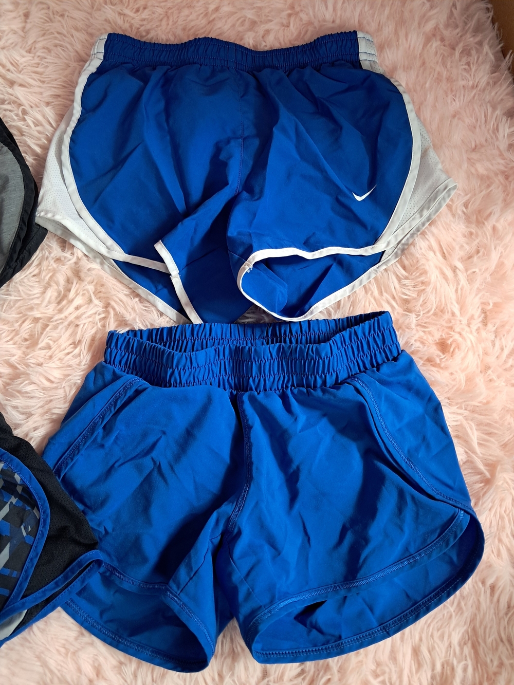 4 Nike Girls/Youth Blue & Gray Athletic Shorts Bundle! EUC! - Picture 3 of 10